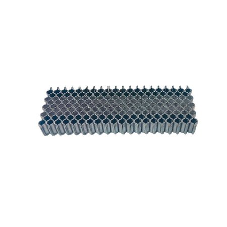 AIR LOCKER Corrugated Staples, Power Crown, 3/8 in Leg L, Steel, 1000 PK CS38AL